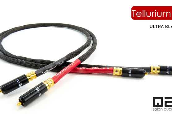 Salon Q21 prezentuje najnowszą wersję interkonektów RCA i XLR Tellurium Q Ultra Black II